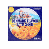 ZEK丹麦风味黄油曲奇饼干90g/盒