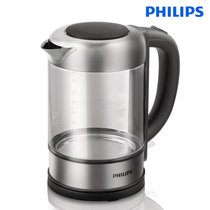 Philips/飞利浦 HD9342/08电热水壶304不锈钢家用玻璃电热水壶