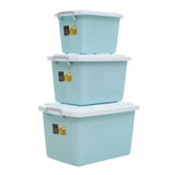 禧天龙Citylong 3件套便携收纳箱 环保塑料手提储物箱家用整理箱大中小组合(默认)
