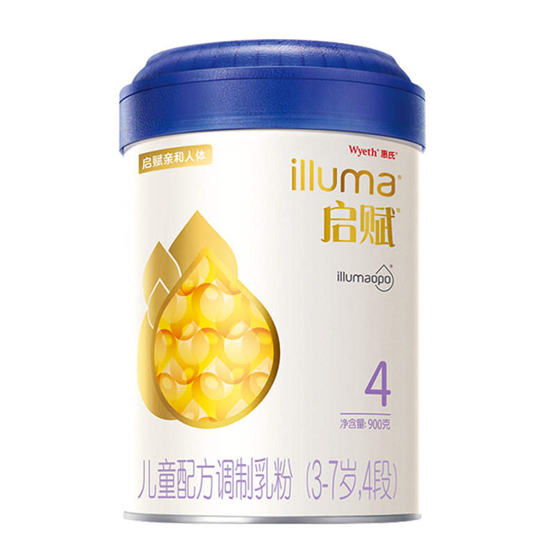 惠氏启赋4段900克