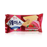 韩国直邮 海太冰淇淋威化饼干草莓味 56g*40个