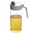(国美自营)克芮思托耐热玻璃油壶NC7523不锈钢盖刻度醋壶酱油壶800ml