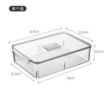 冰箱保鲜收纳盒密封带盖食品级整理盒厨房家专用神器冷冻水果蔬菜(蔬菜盒 4400ml（单个装） 默认版本)