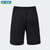 尤尼克斯儿童羽毛球服新款男款短裤速干透气320040BCR(007黑色 J150)