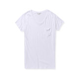PU2H562WT [宽松款V领短袖T恤衫](白色 90)