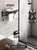 免打孔毛巾架卫生间浴室厕所架子太空铝卫浴挂架壁挂杆浴巾置物架(●加厚款-三件套B)