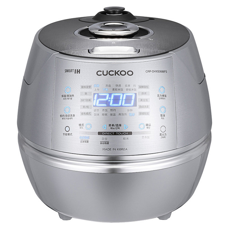 福库cuckoo韩国原装进口家用真高压力ih电磁加热不粘锅电饭煲智能预约