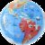 【官方正版】儿童拍拍地球仪 世界地图版北斗儿童地球仪