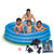 美国INTEX58446 水晶蓝充气游泳池/水池/透明游泳池/球池(标配+电泵+修补套装)