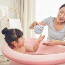 日康（rikang) 浴桶 婴儿洗澡盆 宝宝儿童洗澡桶浴桶 新生儿宝宝婴儿游泳桶 0-12岁 （RK-X1001 02)(蓝色 RK-X1001)
