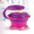 满趣健豪华带盖零食杯零食碗1个装紫色MK15528紫 防漏零食盒宝宝零食碗 外出装零食防洒漏
