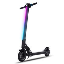 乐行天下电动滑板车双轮休闲平衡代步电动车L8D黑 成人学生迷你便携可折叠滑板车