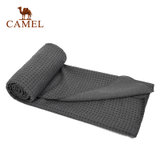 Camel/骆驼运动瑜伽垫巾 防滑硅胶加长加厚吸汗健身垫毛巾 A7S3G9104(深灰色)