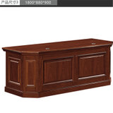 GX 法院专用家具实木木皮环保油漆书记员桌(胡桃色 GX-F200)
