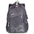 卡拉羊C5515风中密码系列新品大容量欧美时尚双肩包/学生书包（黑色）
