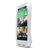 酷玛特（COOMAST）HTC M8三防壳 三防保护壳 金属壳钢化玻璃膜防暴壳 小蛮腰(白色)