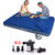 美国INTEX68765 *植绒双人充气床双人充气垫 送手动充气泵和2个枕头(本款+电泵)