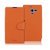 莫凡(Mofi)三星note2 n7100手机套 n7108 n7102手机皮套(橙色)