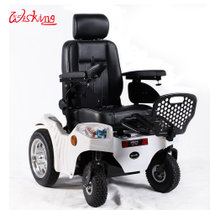 Wisking 威之群 大功率越野型电动轮椅 动力强劲 驾乘舒适 1023-33(白)