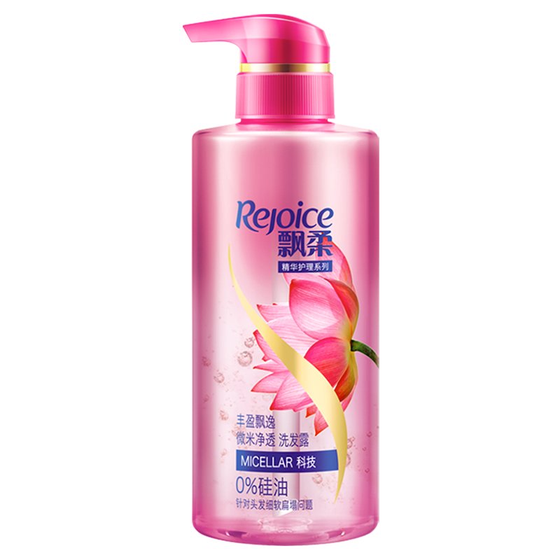 飘柔丰盈飘逸微米净透洗发水300ml滋润柔滑