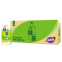 统一(QXTY)绿茶250ml*24盒 国美超市甄选