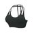 鸭鸭2018新款健身运动跑步防震文胸美背瑜伽形体bra内衣JSN97209(黑色 170)