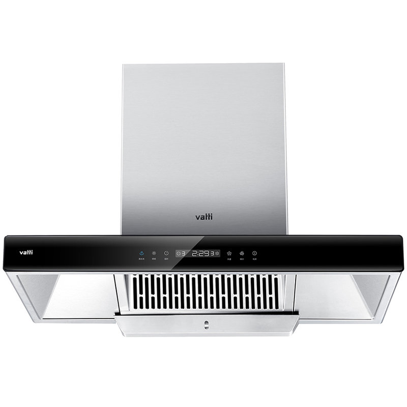 华帝(vatti) cxw-270-e660ah 不锈钢 大风量 塔型烟机 银