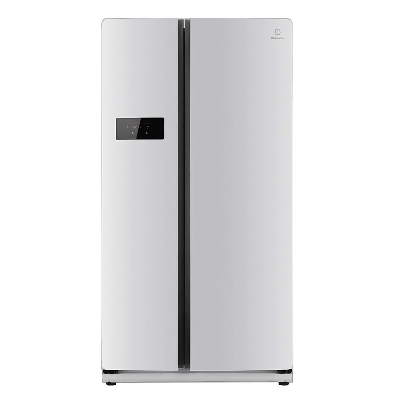 553升l变频 对开门冰箱(白色) 并联双循环伊莱克斯(electrolux)冰箱