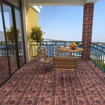 楼兰瓷砖瓷石马赛克卫生间300300阳台墙砖地砖背景墙建材墙面砖防滑