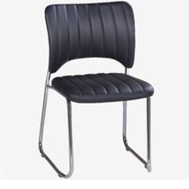 俊采云JCY-B17电脑椅弓形皮椅职员老板办公家用座椅子（单位：把）(黑色)