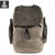 迪赛佰格designbag 大容量休闲复古纹理帆布双肩桶包 DS2331(休闲 咖啡)