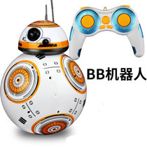 星球大战bb遥控机器人 智能遥控玩具大战星际利德发bb8
