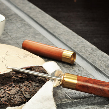 香自吟花梨木普洱针茶针