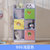一米色彩儿童书架简易现代小学生书柜卡通幼儿玩具置物架多功能书橱储物柜(906蓝色)