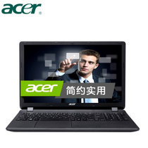 宏碁（acer）EX2519 15.6英寸笔记本电脑 四核处理器 高清雾面屏 商务办公娱乐(C4J7/N3160/4G/500G)