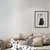 睐可现代简约抽象 3D无纺布环保墙纸 影视沙发背景壁纸 客厅餐厅(米白色YQN-GG111401)