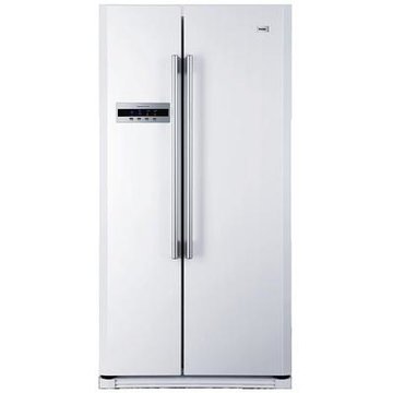 海尔(haier)bcd-649wadv 649升风冷无霜对开门冰箱银灰色