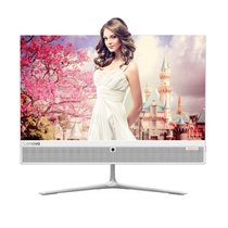 联想（Lenovo）AIO 510 23英寸致美一体机台式电脑 G4400T/4G1T/2G独显 win10 黑白(白色)