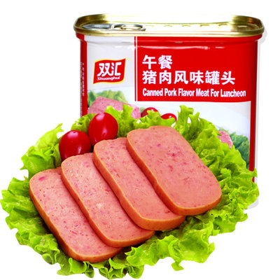 双汇 午餐猪肉风味罐头 340g