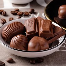巧克力批发多口味散装箱大块喜糖纯巧克力(10颗)