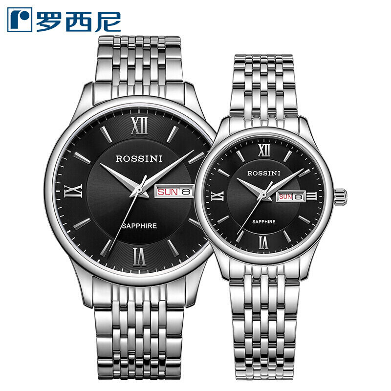 罗西尼情侣对表618573w04f/618574w04f国产品牌表