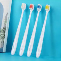 软毛牙刷防出血小头牙刷极简生活 孕妇月子敏感牙龈守护者(超值4支装（白）)
