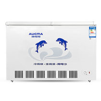 澳柯玛(AUCMA)BC/BD-288SV 288升卧式冷柜 单温一室冷冻冷藏转换 蝶形门 家用商用冰柜