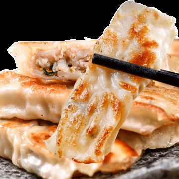 白菜猪肉锅贴465g盒脆皮煎饺锅贴速冻方便食品中式面点营养早餐夜宵