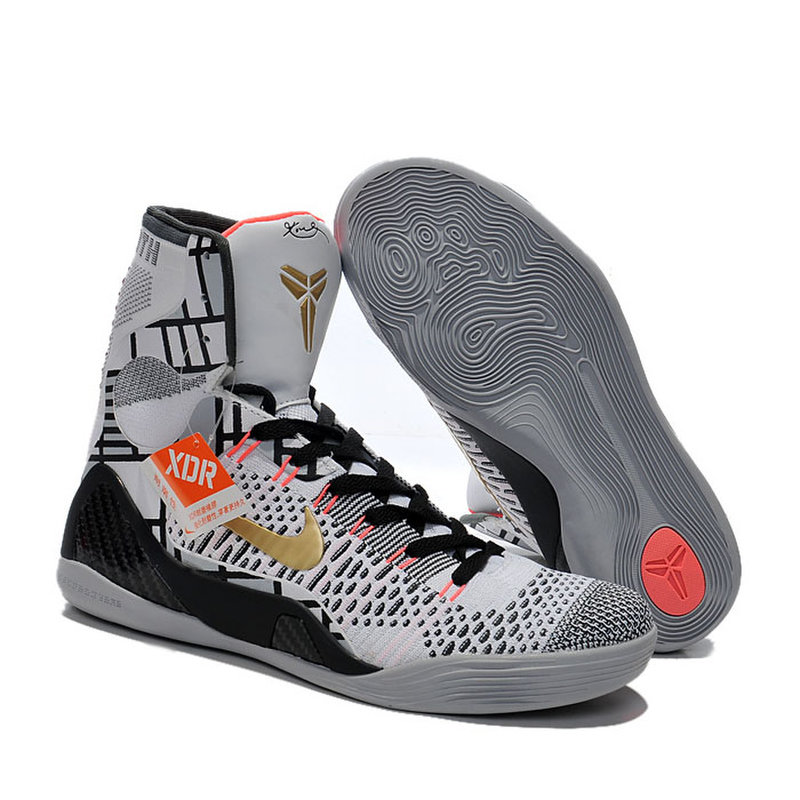 专柜 耐克/nike kobe ix kb9科比9代高帮 zk9精英酷彩篮球鞋(641714