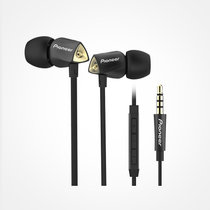 Pioneer/先锋 SEC-CL52S手机耳机入耳式音乐运动通用耳塞苹果耳机(黑金)