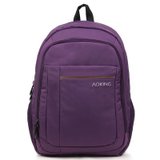 奥王商务双肩包 男女多功能专业14寸电脑背包旅行双肩包(紫色)