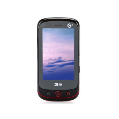 中兴（ZTE）U721 3G手机（黑色）TD-SCDMA/GSM