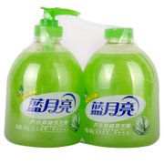 【真快乐在线自营】蓝月亮芦荟抑菌洗手液（瓶+瓶补）（500g+500g）