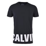Calvin Klein凯文克莱 男士简约时尚短袖T恤 J30J304582(黑色 XS)